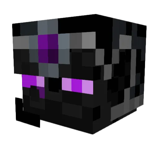 Nukesoup27 Minecraft avatar head, 3D render