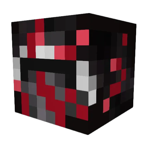 Nuketown Minecraft avatar head, 3D render