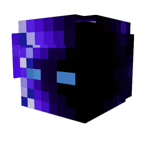Null0____ Minecraft avatar head, 3D render
