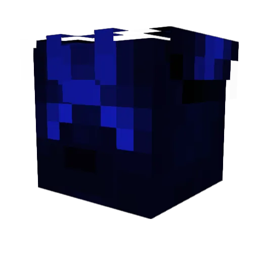 NullFolly Minecraft avatar head, 3D render