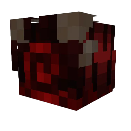 NullIngredient Minecraft avatar head, 3D render