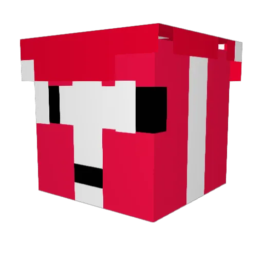 NullScorpion886 Minecraft avatar head, 3D render