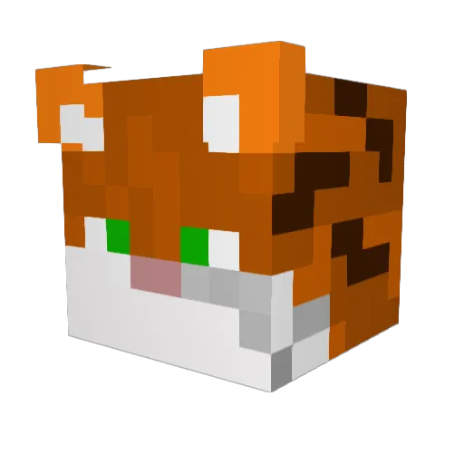 NullerBuller85 Minecraft avatar head, 3D render