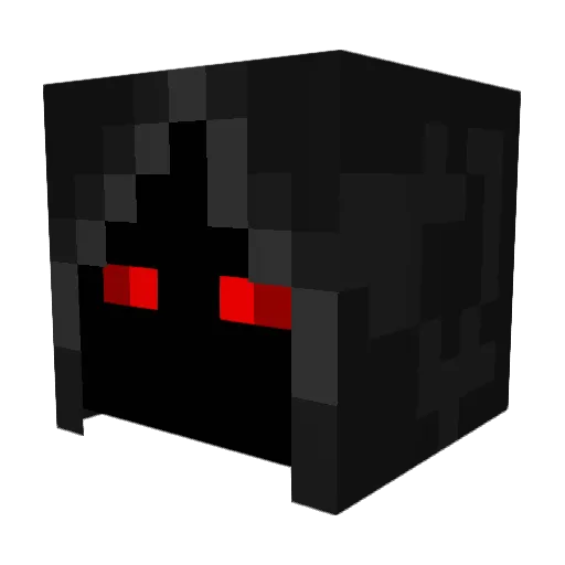 NulliXQ Minecraft avatar head, 3D render