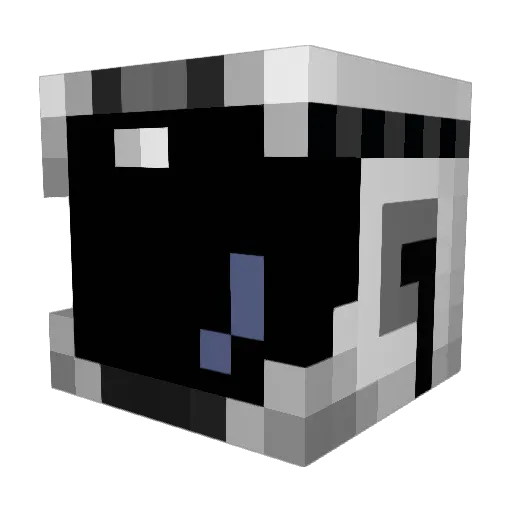 NuloZ Minecraft avatar head, 3D render