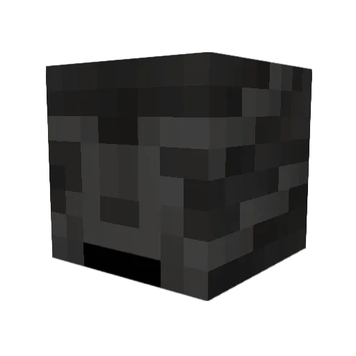Nultraic Minecraft avatar head, 3D render