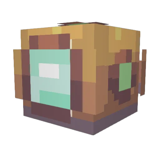 Num1LebronGooner Minecraft avatar head, 3D render