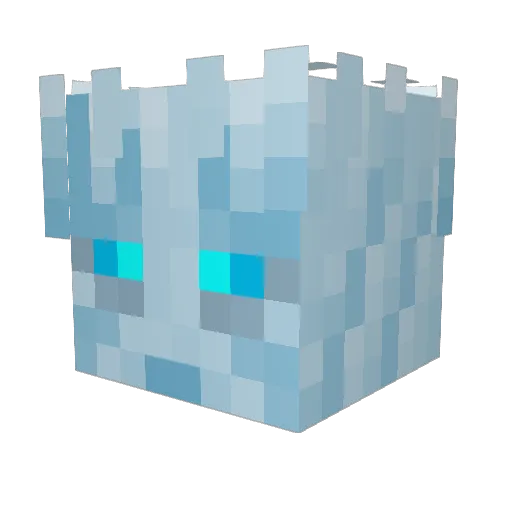 NumanTargaryen Minecraft avatar head, 3D render