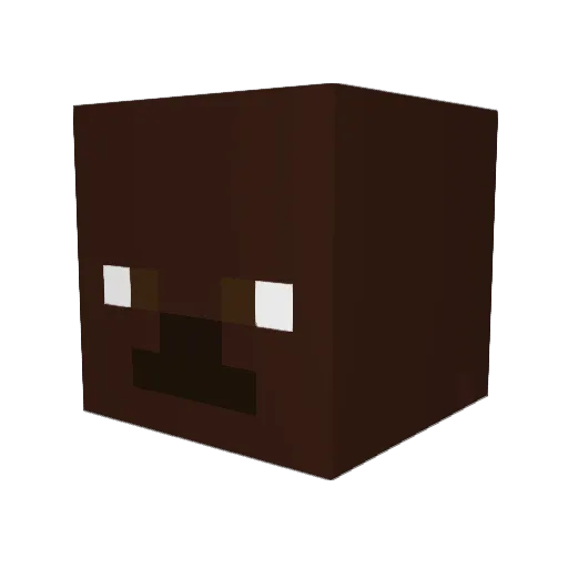 Number1MugFan Minecraft avatar head, 3D render