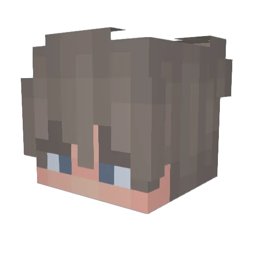 NumberOneMC Minecraft avatar head, 3D render
