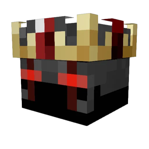 Numberoneloser Minecraft avatar head, 3D render