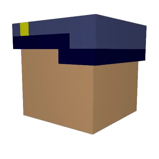 Numinor1 Minecraft avatar head, 3D render
