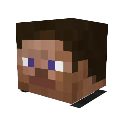 NummieMuncher420 Minecraft avatar head, 3D render
