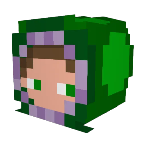 NurNiklas Minecraft avatar head, 3D render