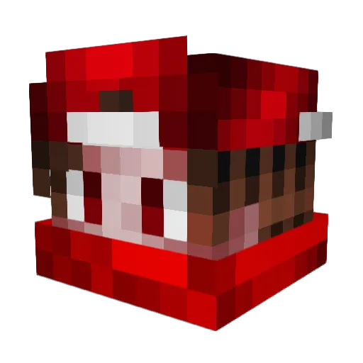 NureLegend Minecraft avatar head, 3D render