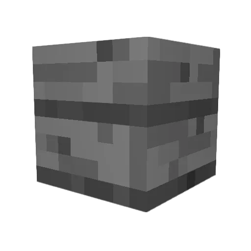 Nuri_on Minecraft avatar head, 3D render