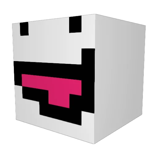 Nurke95 Minecraft avatar head, 3D render