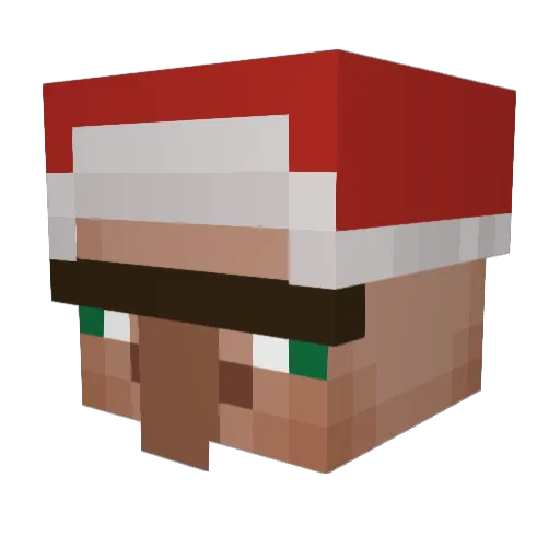 Nussknacker17Q Minecraft avatar head, 3D render