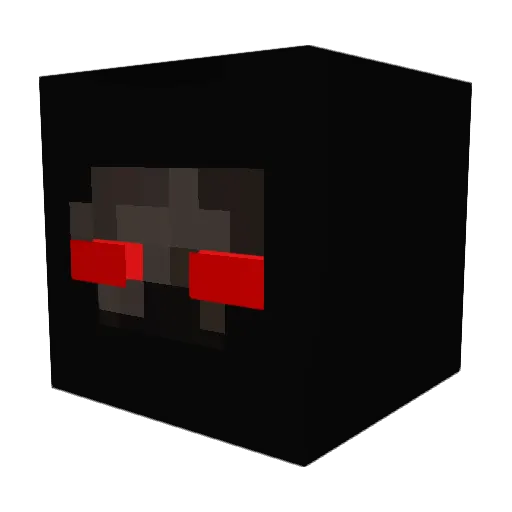 Nustibar Minecraft avatar head, 3D render