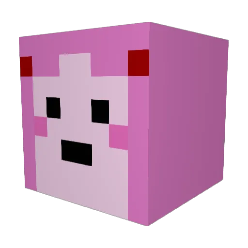 NutNutNut420 Minecraft avatar head, 3D render