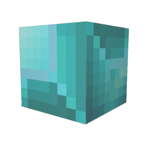 NutTech Minecraft avatar head, 3D render