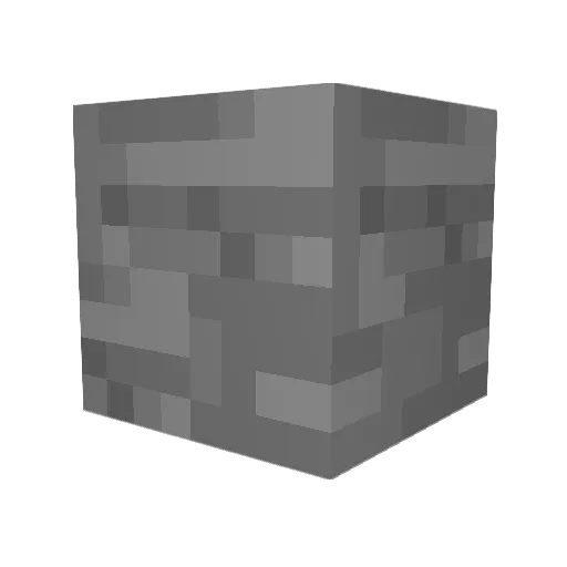 Nutella_NiK Minecraft avatar head, 3D render