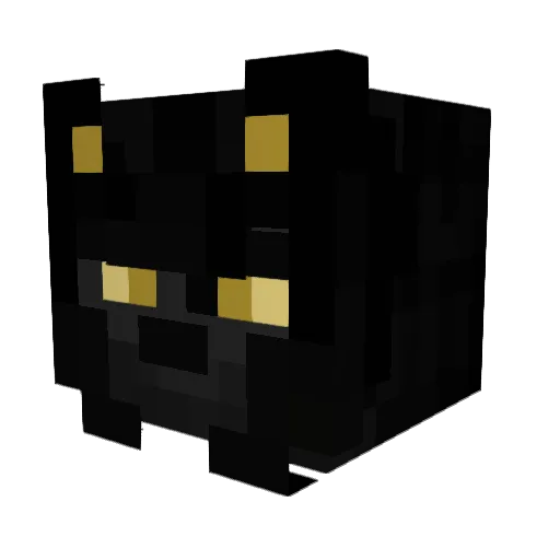 Nutrxed Minecraft avatar head, 3D render