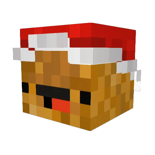 NuugetsOfChicken Minecraft avatar head, 3D render