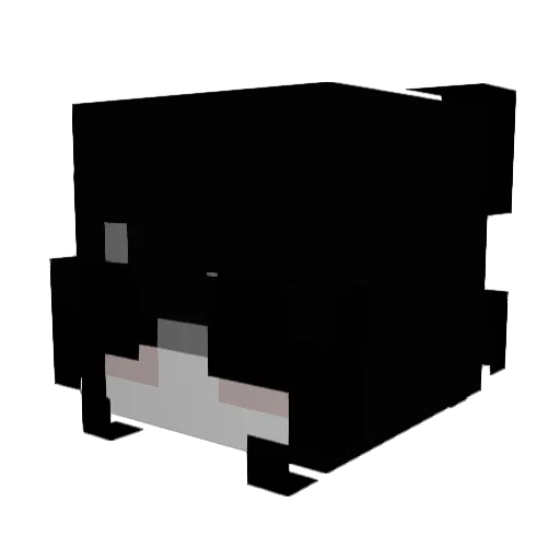 Nuxzal Minecraft avatar head, 3D render