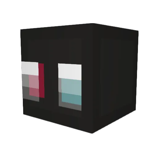 NuzLok_ Minecraft avatar head, 3D render