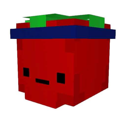 Nvbaste23 Minecraft avatar head, 3D render