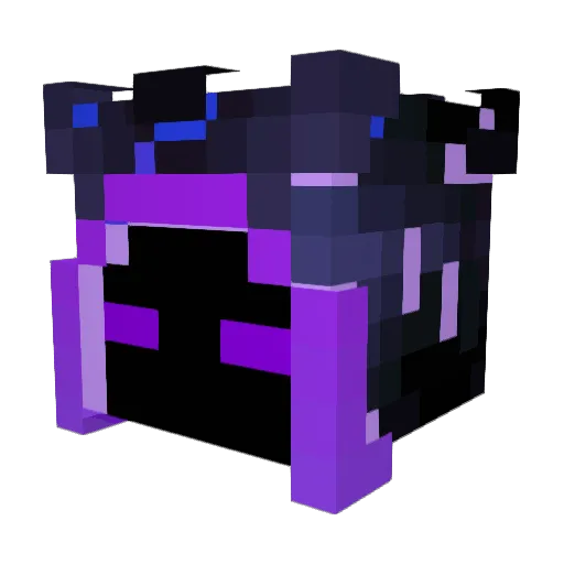 Nvlll Minecraft avatar head, 3D render
