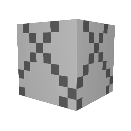 NwithAhook Minecraft avatar head, 3D render