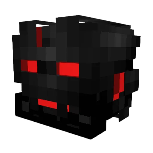 NxRules Minecraft avatar head, 3D render