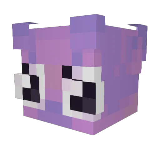 Nxftyyyy Minecraft avatar head, 3D render