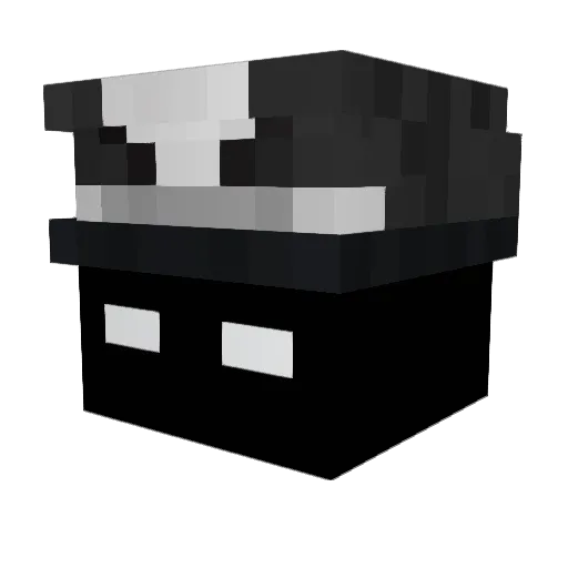 Nxmvz Minecraft avatar head, 3D render