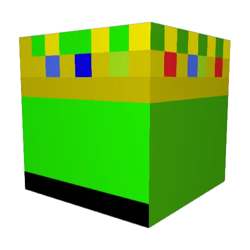 Nxnjas_ Minecraft avatar head, 3D render