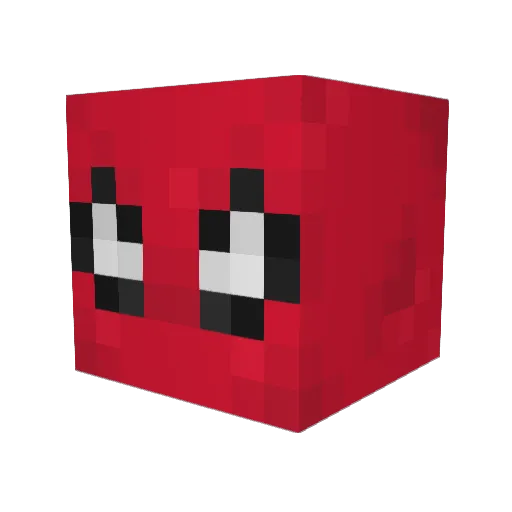 Nxriously Minecraft avatar head, 3D render
