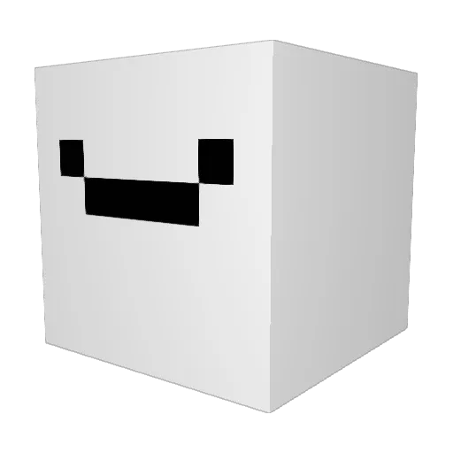NxtlROninOP Minecraft avatar head, 3D render