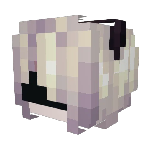 Ny4rla_ Minecraft avatar head, 3D render
