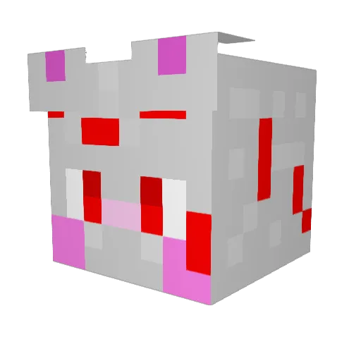 NyanCatZ995 Minecraft avatar head, 3D render