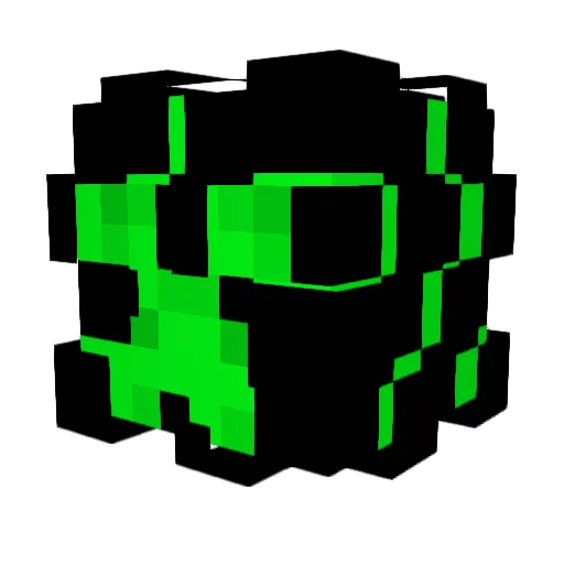 Nyc83 Minecraft avatar head, 3D render