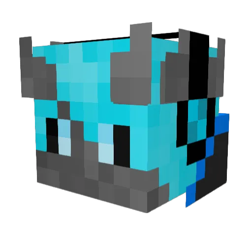 Nykyrian81 Minecraft avatar head, 3D render