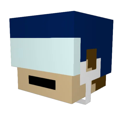 Nylander88 Minecraft avatar head, 3D render
