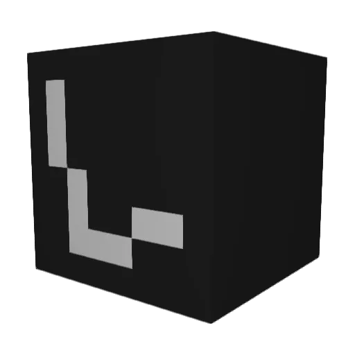 Nylios_ Minecraft avatar head, 3D render