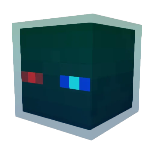 Nymreol Minecraft avatar head, 3D render