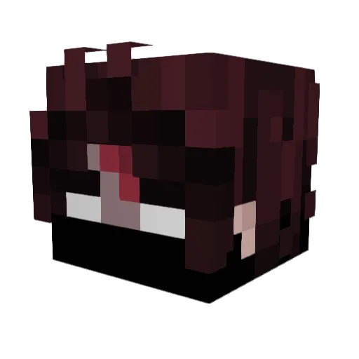 Nyol_ Minecraft avatar head, 3D render