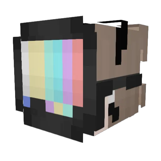 Nyro19 Minecraft avatar head, 3D render