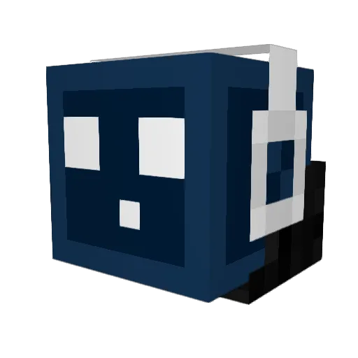 NyteBlade6679 Minecraft avatar head, 3D render