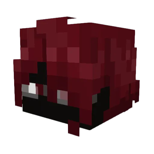 Nytrisx Minecraft avatar head, 3D render